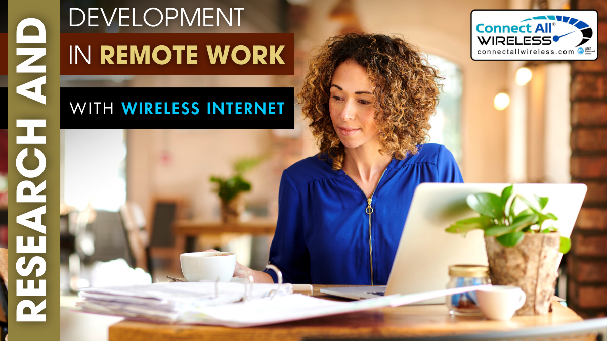 Research and Development in Remote Work with Wireless Internet